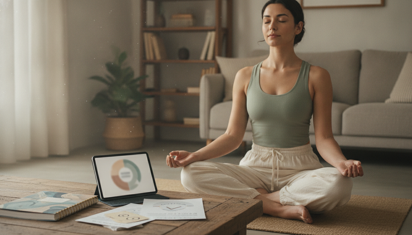 Anxiety Relief Bundle: 10-Minute Calm Routine & Checklist