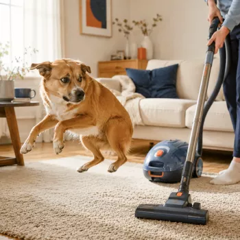 Help Pets Handle Vacuum Stress: Calm Training Steps